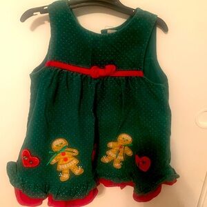 Vintage Rare too Corduroy Gingerbread Dress